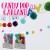 CANDY POP ガーランド Lサイズ 300ｃｍ ポンポン 毛糸 飾り付け 装飾 デコレーション Xmas Christmas 現代百貨 K998