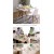 【北海道・沖縄・離島配送不可】【代引不可】テーブル ダイニングテーブル W110×D69×H73cm さわやかなオシャレテーブル MDF PVC スチール脚 お手入れ簡単 デスクワーク ホワイトオーク ホームテイスト FRT-110--WOK