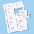 【即納】【代引不可】サンワサプライ マルチタイプ名刺カード（標準厚・白・1000カード） JP-MCM06-1