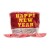 ハッピーニューイヤーシルクハット 帽子 ハット HAPPY NEW YEAR コスプレ 仮装 変装 かぶりもの お正月 イベント 年賀状 写真 撮影 クリアストーン 4560320898764