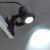 LED防塵防水クリップライト 400lm ブラック 玄関 庭 防犯 コンセント OHM LTC-COB-BB