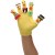 手袋人形 黄 セット てぶくろ にんぎょう 指人形 オリジナル 作成 図工 工作 手芸 教材 幼児 子供 アーテック 50913