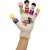 手袋人形 白 セット てぶくろ にんぎょう 指人形 オリジナル 作成 図工 工作 手芸 教材 幼児 子供 アーテック 50917
