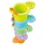 カラフルペンギン シャワーカップ 玩具 おもちゃ 子供 園児 屋外遊び 公園 庭 プール お風呂 水遊び 知育 アーテック 11932