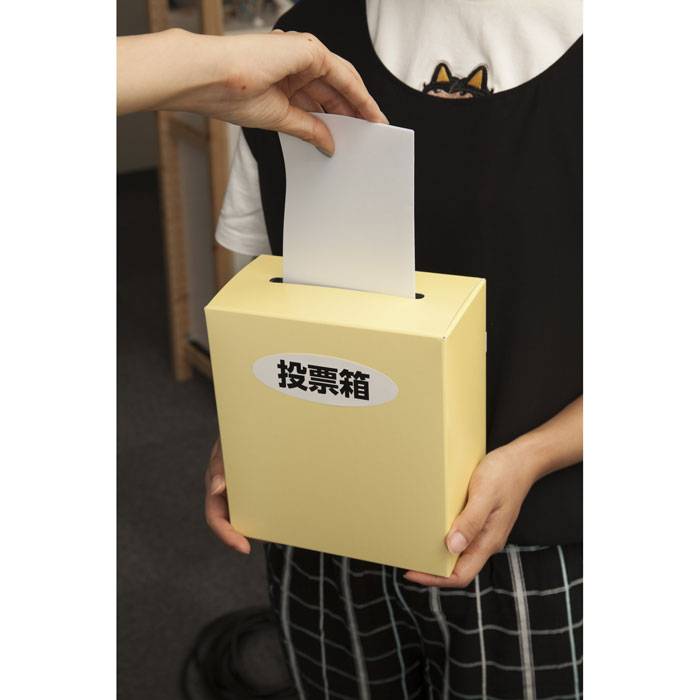 かんたん回収box はこ ボックス Box アンケート 投票 意見 調査 ゲーム パーティー イベント 宴会 グッズ 小道具 ルカン 001