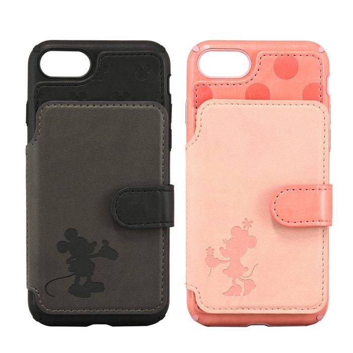Iphone8 7 対応 Iphone 8 Iphone 7 ケース カバー ディズニーキャラクター カードフラップケース カードケース