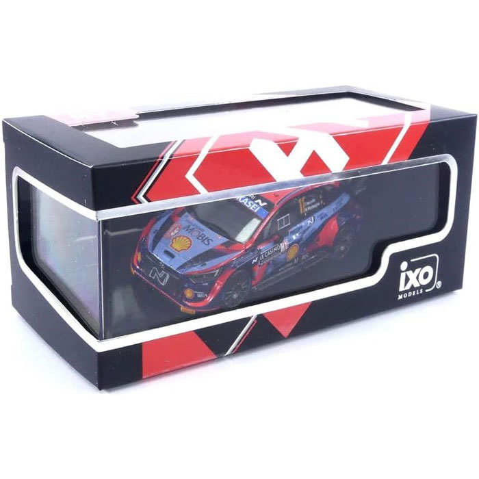 IXO イクソ 1/43 ヒョンデ i20 N Rally1 2022年モンテカルロラリー #11