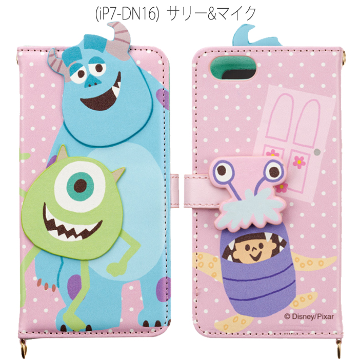 Iphone7 手帳型ケース ディズニー ダイカットカバー サリー マイク モンスターズインク Disney Monstersinc サンクレスト Ip7 Dn16 スマホアクセサリ 周辺機器 Av機器 家電 補聴器の通販専門店 やるcan