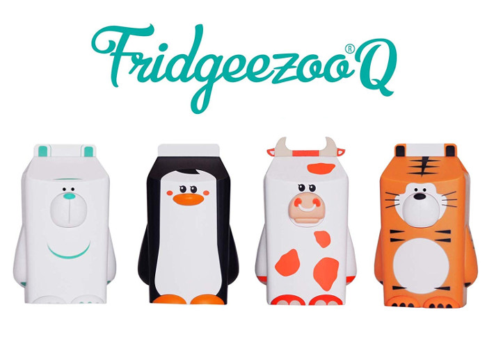 Fridgeezoo Q フリッジィズー フリッジーズー キュー 冷蔵庫保管型おしゃべりガジェット Cow ウシ うし ウシ 英語 ソリッド