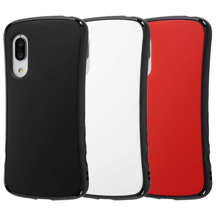 Aquos Sense3 Lite Basic Android One S7 耐衝撃ケース Curve マット加工 Baby Skin 防