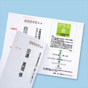 【代引不可】インクジェット専用 往復はがき 20枚入 つやなしマット 厚手 裏表 両面印刷 郵便番号枠 同窓会 結婚式 サンワサプライ JP-HKDP20N2