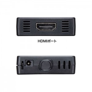 【即納】【代引不可】USBハブ HDMIポート搭載 USB3.2 Gen1(USB3.1/USB3.0) 3ポートハブ  バスパワー 小型 モバイルタイプ サンワサプライ USB-3H332BK