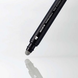 【代引不可】タッチペン 2WAY 導電繊維タイプ ディスクタイプ クリップ付 スマホ タブレット 全長135mm コンパクト 便利 エレコム P-TP2WY02S