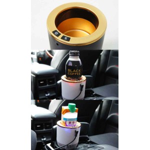 車載用冷温カップホルダー カップ ホルダー 各種容器 対応 保温 保冷