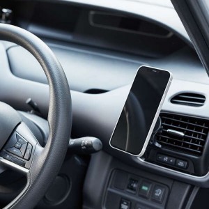 【代引不可】マグネット車載ホルダー エアコンルーバー取付タイプ iPhone MagSafe対応 エレコム P-CARS13